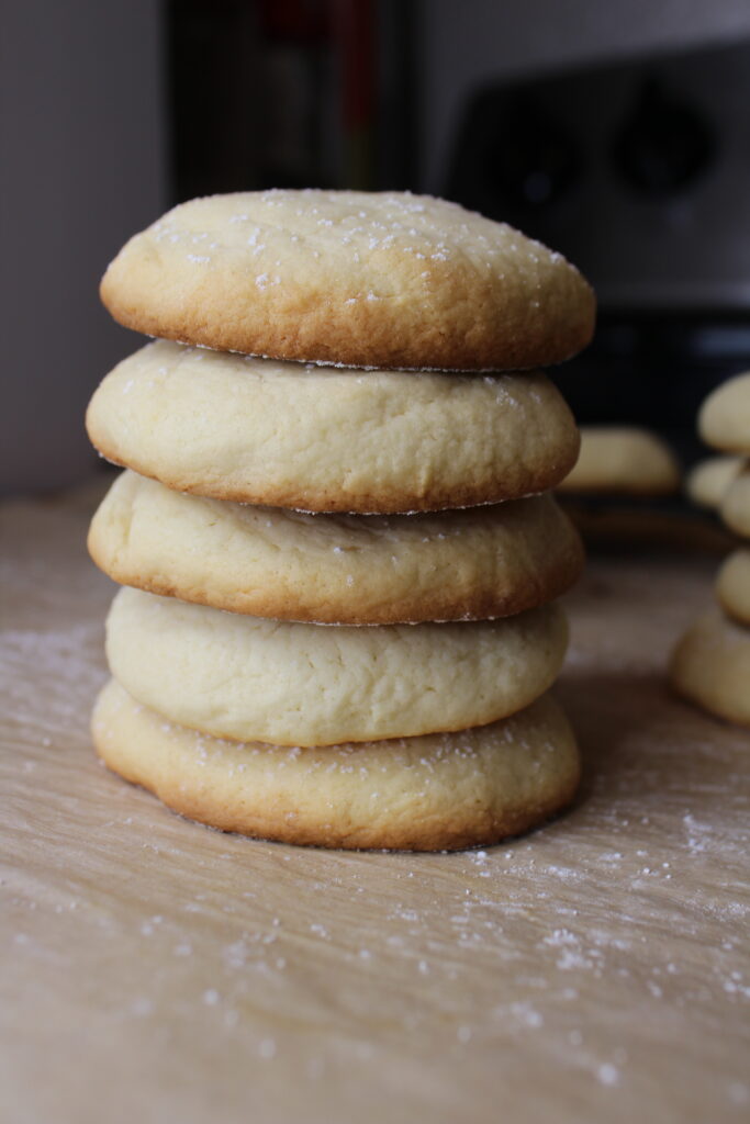 stacked lemon cream cheese cookies Crys Kitchen 
